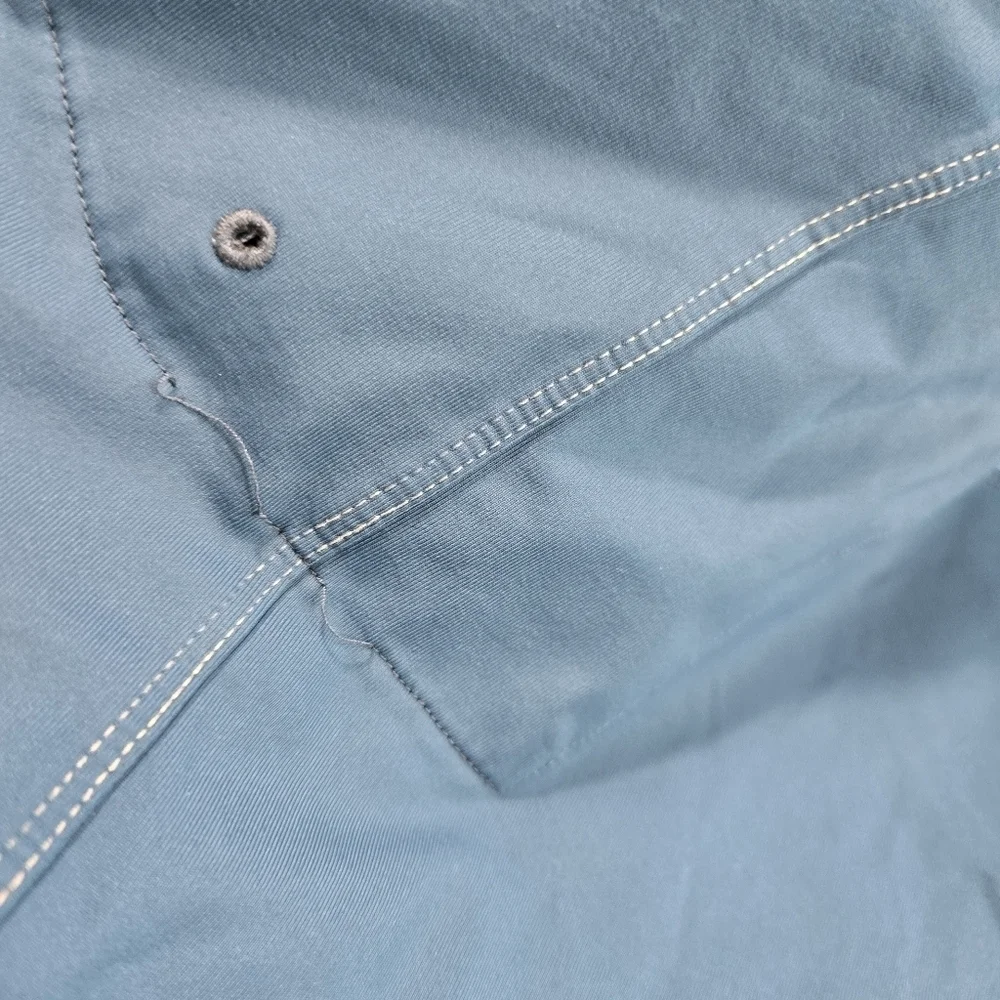 NRS Shorts Mens 40 Blue Gray Hybrid 11 Inch Nylon Guide Water Resistant Swim